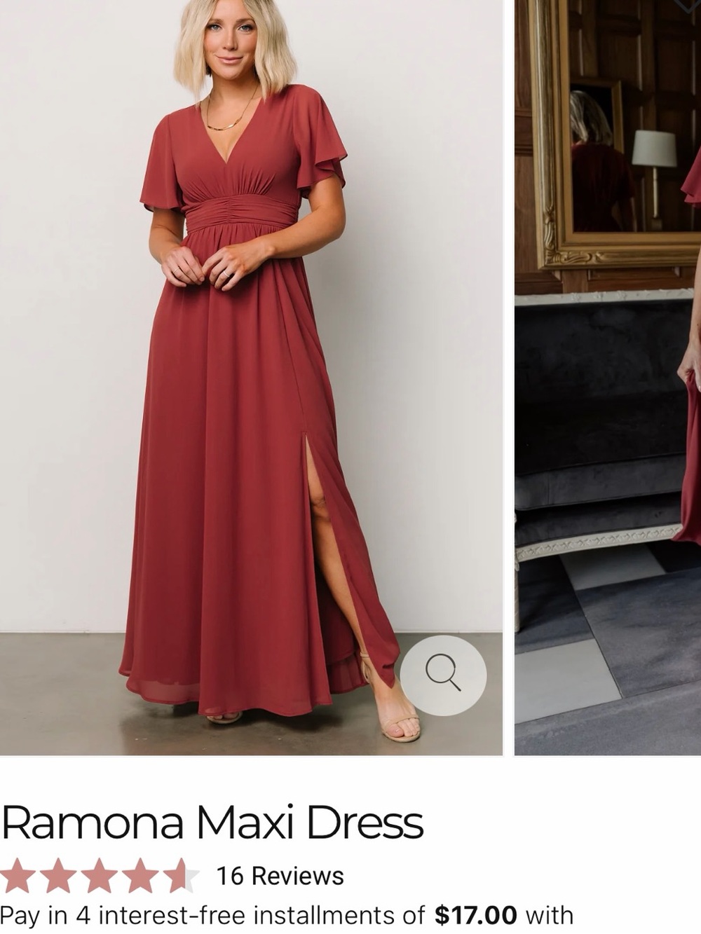 Baltic Born Ramona Maxi Dress - Dusty Rose